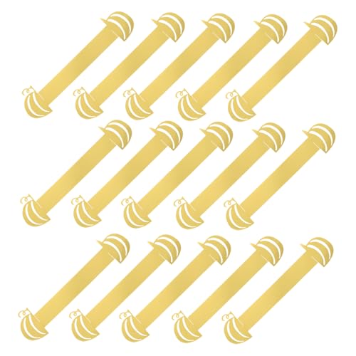 LOORGVEL 50 Stück Goldene Papier Serviettenschnallen Kürbis Design Dekorative Napkin Rings für Halloween und Thanksgiving Herbst Tischdeko Platzsparende Vielseitige Party Accessoires von LOORGVEL