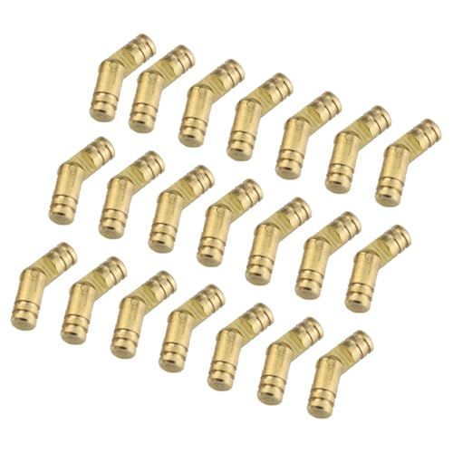 LOORGVEL 50 Stück Messing Federscharniere Selbstschließend Mute Zylindrische Scharniere für Schmuckkästen Kompakt Langlebig Mit Schrauben zur Einfachen Montage LOORGVEL 50 Stück Messing Federscharniere Selbstschließend Mute Zylindrische Scharniere für Schmuckkästen Kompakt Langlebig Mit Schrauben zur Einfachen Montage von LOORGVEL