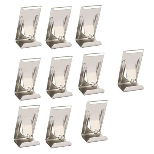 LOORGVEL 50 Stück Metall Federklammern Bilderrahmen Clips Randlose Rückwandhalter Wiederverwendbare Fotoaufhänger Vielseitig für Bilderrahmen und Glasbett Geeignet LOORGVEL 50 Stück Metall Federklammern Bilderrahmen Clips Randlose Rückwandhalter Wiederverwendbare Fotoaufhänger Vielseitig für Bilderrahmen und Glasbett Geeignet von LOORGVEL