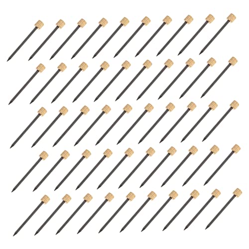 LOORGVEL 50 Stück Schwarze Kupferkopf Nägel Bildaufhängung Nägel aus Robustem Eisen Einfache Montage Langlebig und Vielseitig für Wanddekoration in Haushalt und Büro LOORGVEL 50 Stück Schwarze Kupferkopf Nägel Bildaufhängung Nägel aus Robustem Eisen Einfache Montage Langlebig und Vielseitig für Wanddekoration in Haushalt und Büro von LOORGVEL