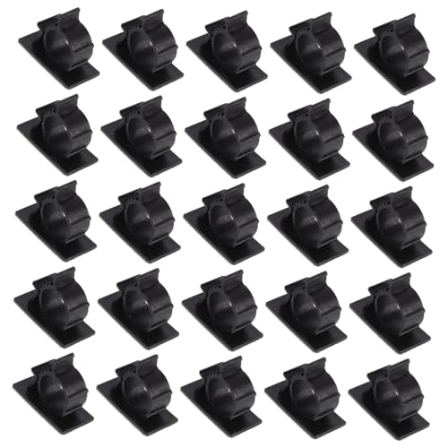 LOORGVEL 50 Stück Selbstklebende Rohrschellen Schwarz Groß Verstärkte Halterung für Wasserrohre Schläuche und Elektrokabel Vielseitig Einsetzbar für Zuhause Büro und Fahrzeug Einfache LOORGVEL 50 Stück Selbstklebende Rohrschellen Schwarz Groß Verstärkte Halterung für Wasserrohre Schläuche und Elektrokabel Vielseitig Einsetzbar für Zuhause Büro und Fahrzeug Einfache von LOORGVEL