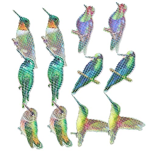 LOORGVEL 6 Paare Magnetische Kollisions Fensteraufkleber Wiederverwendbare Hummingbird Sticker Bewegliche Vogelschutzfolie Dekorative Fensterfolie für Zuhause und Büro LOORGVEL 6 Paare Magnetische Kollisions Fensteraufkleber Wiederverwendbare Hummingbird Sticker Bewegliche Vogelschutzfolie Dekorative Fensterfolie für Zuhause und Büro von LOORGVEL