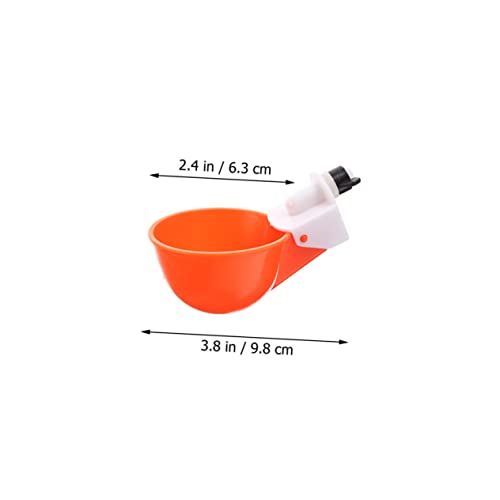 LOORGVEL 6 Stück Automatische Hühnertränke Rote Geflügel Wasserbecher mit Einfachem Befüllen und Automatischer Wasserversorgung Robustes Trinknapf zubehör für Hühner Wachteln und Tauben LOORGVEL 6 Stück Automatische Hühnertränke Rote Geflügel Wasserbecher mit Einfachem Befüllen und Automatischer Wasserversorgung Robustes Trinknapf zubehör für Hühner Wachteln und Tauben von LOORGVEL