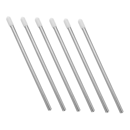 LOORGVEL 6 Stück Edelstahl Spülmaschineneinsatz Flaschenhalter Stabile Abtropfstange Passend für Standard Geschirrspüler Flaschen Gläser Abtropfgestell Platzsparend Vielseitig für Soda von LOORGVEL