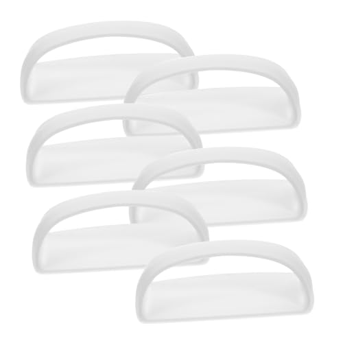 LOORGVEL 6 Stück Selbstklebende Türgriffe aus Schlagfrei ohne Bohren Geeignet für Möbel Schiebetüren Fenster und Schränke Einfache Montage Weiß Robust und Langlebig LOORGVEL 6 Stück Selbstklebende Türgriffe aus Schlagfrei ohne Bohren Geeignet für Möbel Schiebetüren Fenster und Schränke Einfache Montage Weiß Robust und Langlebig von LOORGVEL