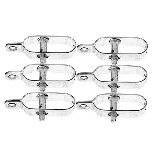 LOORGVEL 6 Stück Teiliges Drahtseil Spannschloss Robuster Drahtseil Spanner für Garten und BAU Verstellbare Seilspanner für und Wäscheleinen von LOORGVEL
