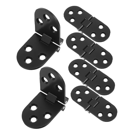 LOORGVEL 6 Stück Teiliges Klappscharnier für Tisch und Schranktüren Stabil und Platzsparendes Design für Möbel und Begrenzte Räume Verzinkte Metallkonstruktion LOORGVEL 6 Stück Teiliges Klappscharnier für Tisch und Schranktüren Stabil und Platzsparendes Design für Möbel und Begrenzte Räume Verzinkte Metallkonstruktion von LOORGVEL