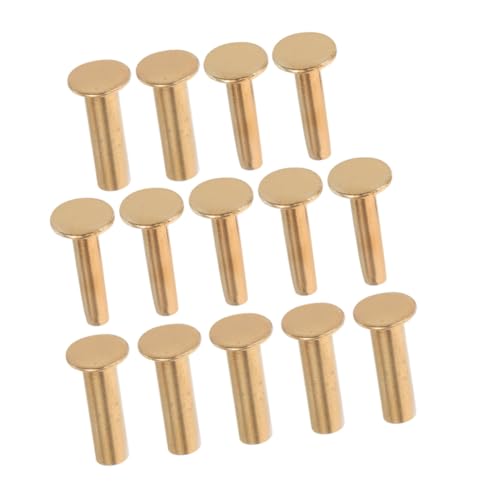 LOORGVEL 7 Paare Küchenmessernieten Kupfer Flachkopfnieten Stabiles Befestigungsset für Messergriffreparatur DIY Holzgriff Schrauben Nietmuttern Langlebig und Einfach zu Montieren LOORGVEL 7 Paare Küchenmessernieten Kupfer Flachkopfnieten Stabiles Befestigungsset für Messergriffreparatur DIY Holzgriff Schrauben Nietmuttern Langlebig und Einfach zu Montieren von LOORGVEL