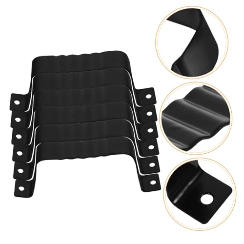 LOORGVEL 8 Stück Teiliges Aluminium Rohrschellen Regenfallrohr Adapter Rohrhalterung für Dachrinne Befestigung Vielseitig Stabil und Einfach zu Montieren Schwarz LOORGVEL 8 Stück Teiliges Aluminium Rohrschellen Regenfallrohr Adapter Rohrhalterung für Dachrinne Befestigung Vielseitig Stabil und Einfach zu Montieren Schwarz von LOORGVEL