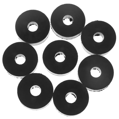 LOORGVEL 8 Stück Teiliges Flache Gummischeiben Vibrationsdämpfer Robuste Gummipuffer für Maschinen Waschmaschinen Möbel Geeignet Langlebige Gummi Unterlegscheiben zur LOORGVEL 8 Stück Teiliges Flache Gummischeiben Vibrationsdämpfer Robuste Gummipuffer für Maschinen Waschmaschinen Möbel Geeignet Langlebige Gummi Unterlegscheiben zur von LOORGVEL