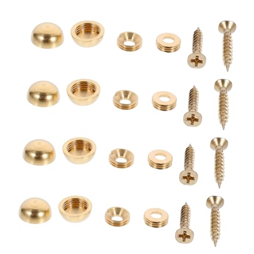 LOORGVEL 8 Stück Teiliges Kupfer Spiegel Schrauben Kappen Dekorative Befestigung Nägel für Glasbilder Werbetafeln Fotos Langlebig Rostfrei für Wände in Büro Zuhause Laden LOORGVEL 8 Stück Teiliges Kupfer Spiegel Schrauben Kappen Dekorative Befestigung Nägel für Glasbilder Werbetafeln Fotos Langlebig Rostfrei für Wände in Büro Zuhause Laden von LOORGVEL