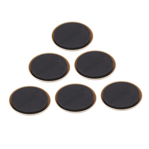 LOORGVEL 8 Stück Teiliges Möbelgleiterset Runde Möbelgleiter Möbelgleitschutz Matten für Schwere Möbel Einfaches Verschieben Geräuscharme Möbelgleiter für Stuhl Sofa Schreibtisch von LOORGVEL