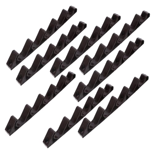 LOORGVEL 8 Stück Teiliges Nylon Klappstuhl Versteller mit Fach Einstellposition Wetterfester Campingstuhl Balkon Liegestuhl Halteclip für Garten Terrasse und Outdoor Möbel von LOORGVEL