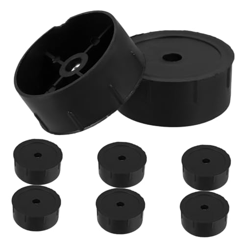 LOORGVEL 8 Stück Teiliges Schwarze Kunststoff Dübel für Katzenkratzbaum Zubehör Stabile DIY Ersatzteile für Katzenkratzpfosten Einfache Werkzeug Langlebige Kratzbaum Verbindungsteile LOORGVEL 8 Stück Teiliges Schwarze Kunststoff Dübel für Katzenkratzbaum Zubehör Stabile DIY Ersatzteile für Katzenkratzpfosten Einfache Werkzeug Langlebige Kratzbaum Verbindungsteile von LOORGVEL