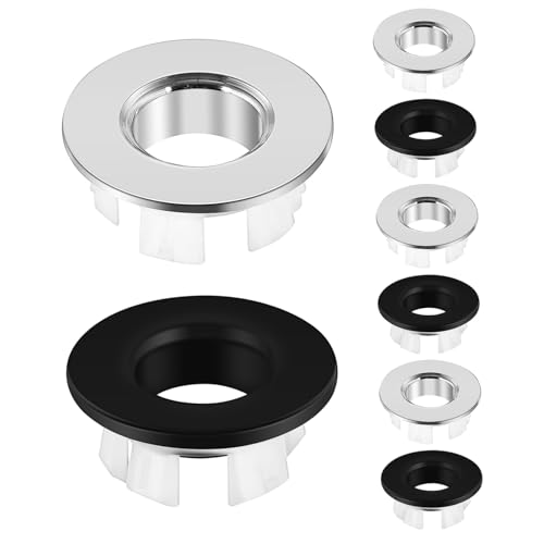 LOORGVEL 8 Stück Teiliges Überlaufabdeckungen für Küchenspüle Verchromt Installieren Geeignet für Waschbecken mit Überlaufloch Langlebige Kupfermaterialien Glatte Oberfläche Praktische LOORGVEL 8 Stück Teiliges Überlaufabdeckungen für Küchenspüle Verchromt Installieren Geeignet für Waschbecken mit Überlaufloch Langlebige Kupfermaterialien Glatte Oberfläche Praktische von LOORGVEL