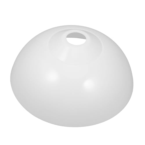 LOORGVEL Acryl Lampenschirm Ersatz für Deckenleuchte Fassung Weiß Ømm Robust Einfach zu Montieren Wohnzimmer Schlafzimmer Küche Beleuchtung Zubehör von LOORGVEL