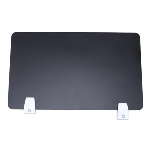 LOORGVEL Acrylschallung Büroteiler Schreibtisch -Partitionen Büro -Desk -Teiler Bürotrennwände Schreibtisch-Trennwand Trennwände für Bürobildschirme Tischtrennwand Desktop-Trennwand Schwarz LOORGVEL Acrylschallung Büroteiler Schreibtisch -Partitionen Büro -Desk -Teiler Bürotrennwände Schreibtisch-Trennwand Trennwände für Bürobildschirme Tischtrennwand Desktop-Trennwand Schwarz von LOORGVEL
