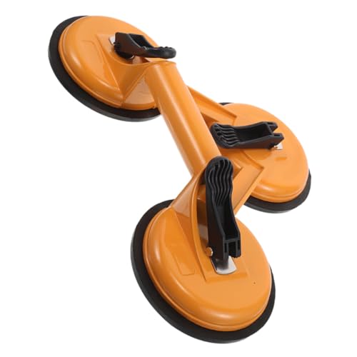 LOORGVEL Aluminium-saugheber für Glas und Fliesen Robuster Glassauger mit Ergonomischem Griff Leichter Vakuumheber aus Aluminiumlegierung für Sicheres Anheben von Fenstern Spiegeln und von LOORGVEL