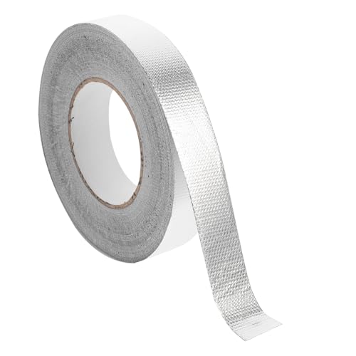 LOORGVEL Aluminiumfolie Klebeband Hochtemperaturbeständig Wasserdichtes Reparaturband Selbstklebend für Abdichtung Dämmung und Isolierung LOORGVEL Aluminiumfolie Klebeband Hochtemperaturbeständig Wasserdichtes Reparaturband Selbstklebend für Abdichtung Dämmung und Isolierung von LOORGVEL