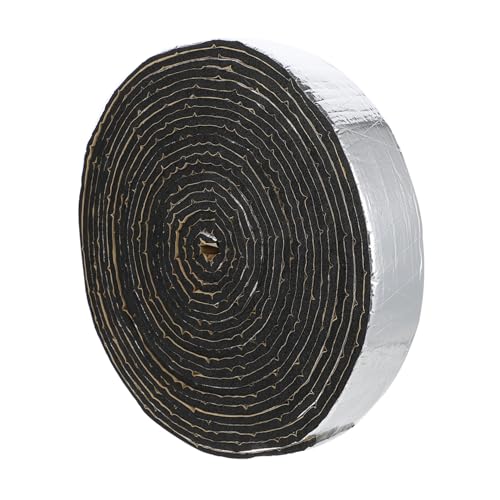 LOORGVEL Aluminiumfolie Schallisolierung Matte Schalldämmung Motor Soundproof Pad Hitzebeständig Geräuschreduzierung Dämmung Rohrisolierung LOORGVEL Aluminiumfolie Schallisolierung Matte Schalldämmung Motor Soundproof Pad Hitzebeständig Geräuschreduzierung Dämmung Rohrisolierung von LOORGVEL