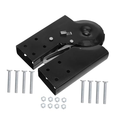 LOORGVEL Aluminiumlegierung Leiter Scharnier Klappmechanismus Zubehör für Dachbodenleiter Flexibles Verbindungsstück mit Schrauben für Einfache Montage und Platzsparende Aufbewahrung LOORGVEL Aluminiumlegierung Leiter Scharnier Klappmechanismus Zubehör für Dachbodenleiter Flexibles Verbindungsstück mit Schrauben für Einfache Montage und Platzsparende Aufbewahrung von LOORGVEL