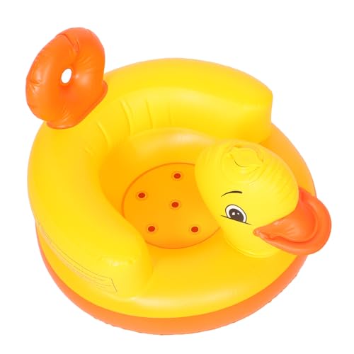 LOORGVEL Aufblasbarer Sitz Ente Hochstuhl und Sofa Tragbar Aufblasbar für Junge Mädchen Vielseitig als und Spielplatzsitz Kompakt für und Poolgebrauch von LOORGVEL