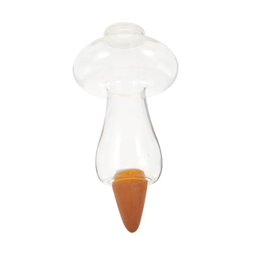 LOORGVEL Automatische Bewässerungskugel Pilzform Transparentes Design Selbstbewässerndes Garten und Blumenbewässerungsgerät Zeitsparend Installieren für Blumentöpfe und Zimmerpflanzen LOORGVEL Automatische Bewässerungskugel Pilzform Transparentes Design Selbstbewässerndes Garten und Blumenbewässerungsgerät Zeitsparend Installieren für Blumentöpfe und Zimmerpflanzen von LOORGVEL
