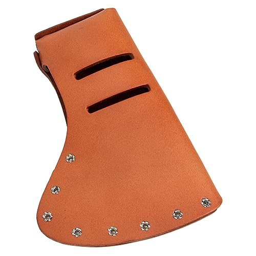 LOORGVEL Axtscheide Rindsleder Schutzhülle für Äxte Einsetzbar für Camping und Outdoor Aktivitäten Schützt Sorgt für Einfache Handhabung LOORGVEL Axtscheide Rindsleder Schutzhülle für Äxte Einsetzbar für Camping und Outdoor Aktivitäten Schützt Sorgt für Einfache Handhabung von LOORGVEL
