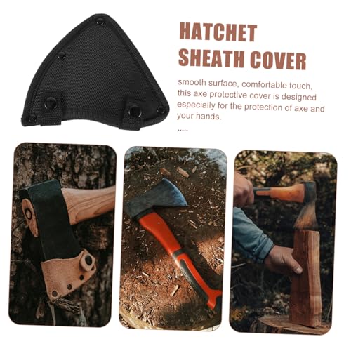 LOORGVEL Axtscheide aus Dickem Nylon mit Druckknopf Robuster Klingenschutz für Beil und Outdoor Hatchet Sicherer Schutz für Camping Wanderäxte Tragbare Axt hülle LOORGVEL Axtscheide aus Dickem Nylon mit Druckknopf Robuster Klingenschutz für Beil und Outdoor Hatchet Sicherer Schutz für Camping Wanderäxte Tragbare Axt hülle von LOORGVEL