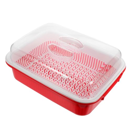 LOORGVEL Babyflaschen Trockengestell aus PP Zweistöckiger Flaschenständer mit Abnehmbarer Abtropfschale Platzsparend für Babyflaschen und Geschirr Hygienische Aufbewahrungsbox für Küche und LOORGVEL Babyflaschen Trockengestell aus PP Zweistöckiger Flaschenständer mit Abnehmbarer Abtropfschale Platzsparend für Babyflaschen und Geschirr Hygienische Aufbewahrungsbox für Küche und von LOORGVEL