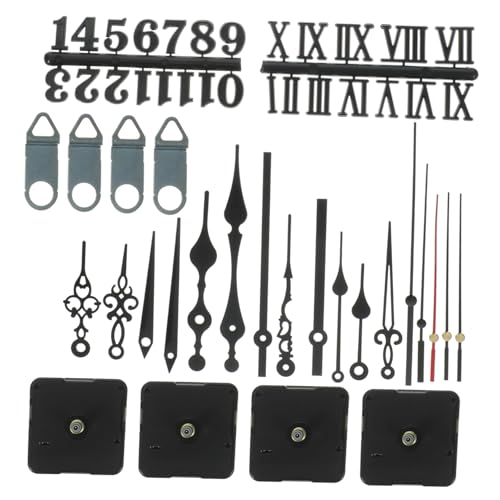 LOORGVEL Batteriebetriebenes Uhrwerk mit Zahlen und Zeigern DIY Uhrwerk Ersatzset für Wanduhr Reparatur Geräuscharmes Vielseitiges Uhrmotor Kit für Individuelle Uhrgestaltung LOORGVEL Batteriebetriebenes Uhrwerk mit Zahlen und Zeigern DIY Uhrwerk Ersatzset für Wanduhr Reparatur Geräuscharmes Vielseitiges Uhrmotor Kit für Individuelle Uhrgestaltung von LOORGVEL