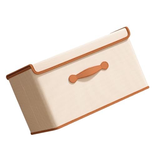 LOORGVEL Beige Faltbare Stoff aufbewahrungsbox mit Deckel Große Kleidungskiste für Kleiderschrank Multifunktionale Stoffbox zur Platzsparenden Aufbewahrung von Decken und Textilien LOORGVEL Beige Faltbare Stoff aufbewahrungsbox mit Deckel Große Kleidungskiste für Kleiderschrank Multifunktionale Stoffbox zur Platzsparenden Aufbewahrung von Decken und Textilien von LOORGVEL