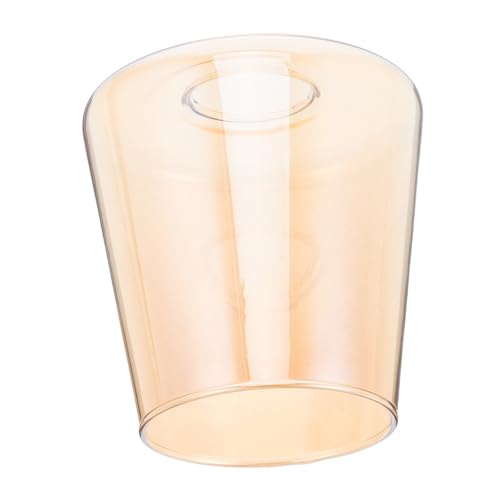 LOORGVEL Bernsteinfarbener Zylinderglas Lampenschirm Kompatibel Hitzebeständiges Glas Weiche Lichtstreuung Einfache Montage Ersatz für Pendelleuchte Tischleuchte Wandlampe Loch LOORGVEL Bernsteinfarbener Zylinderglas Lampenschirm Kompatibel Hitzebeständiges Glas Weiche Lichtstreuung Einfache Montage Ersatz für Pendelleuchte Tischleuchte Wandlampe Loch von LOORGVEL