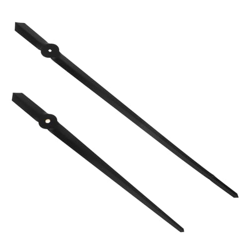 LOORGVEL Beschichtete Kurze Zeiger für Quarzuhr DIY Uhrzeiger Reparaturset Kompatibel Vielseitig Einfach zu Ersetzen Langlebig für Heimwerker Uhr Reparatur von LOORGVEL
