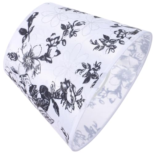 LOORGVEL Blumen Lampenschirm für Tischlampe Abnehmbarer Stoffschirm für Schlafzimmer Elegantes Design Unten oben Dekorativer Lichtschutz für Stilvolle Wohnräume LOORGVEL Blumen Lampenschirm für Tischlampe Abnehmbarer Stoffschirm für Schlafzimmer Elegantes Design Unten oben Dekorativer Lichtschutz für Stilvolle Wohnräume von LOORGVEL
