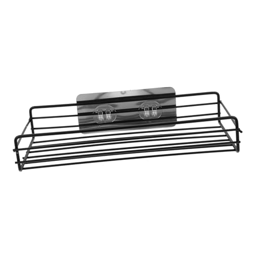 LOORGVEL Bohrfreies Toiletten Aufbewahrungsregal Wandhalter Bad Küchen Ablage Robust Wasserfest für Dusche und Gewürze Geeignet Platzsparend und Stark Belastbar LOORGVEL Bohrfreies Toiletten Aufbewahrungsregal Wandhalter Bad Küchen Ablage Robust Wasserfest für Dusche und Gewürze Geeignet Platzsparend und Stark Belastbar von LOORGVEL