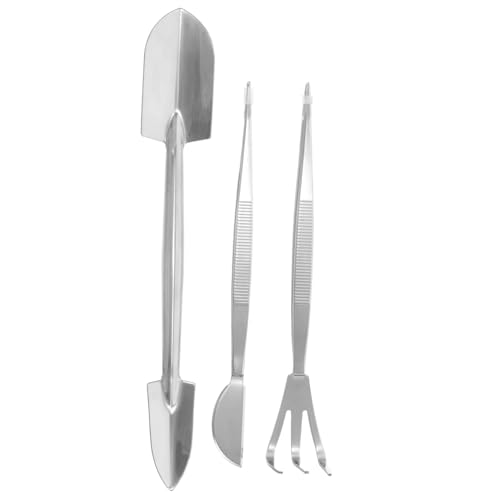 LOORGVEL Bonsai Set Teilig Präzisions Pinzette mit Ergonomischem Griff Rake Spade Gartentools Rostfrei Langlebig für Moospflege und Pflanzengestaltung LOORGVEL Bonsai Set Teilig Präzisions Pinzette mit Ergonomischem Griff Rake Spade Gartentools Rostfrei Langlebig für Moospflege und Pflanzengestaltung von LOORGVEL