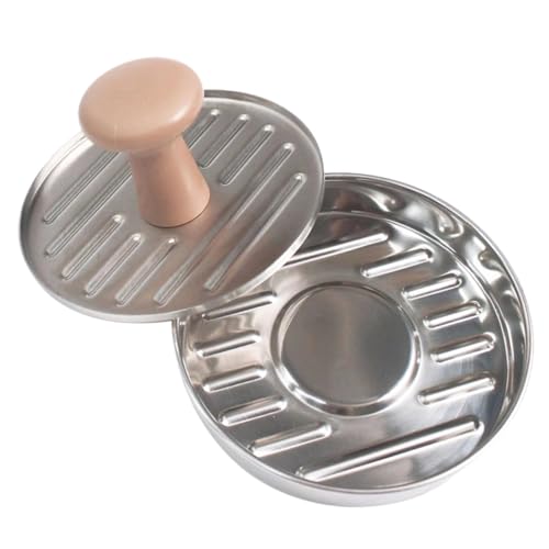 LOORGVEL Burgerpresse Rund Patty Form Verschleißfestes Patty Making Mold Antihaft Burger Press für Formen Langlebiges Küchenwerkzeug für Hausgemachte Burger von LOORGVEL