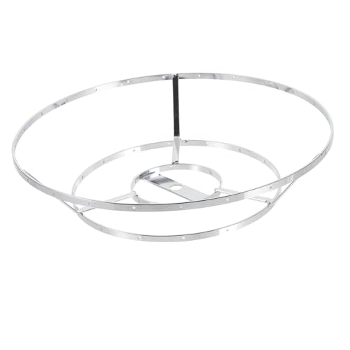 LOORGVEL DIY Lampenschirmrahmen Stabiler Pendelleuchten Lampenhalter Robustes Lampenschirmgestell für Tisch Hängelampen Einfach zu Montieren Vielseitig für Wohnzimmer Büro Geeignet von LOORGVEL