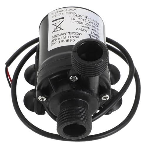 LOORGVEL Dc Druckwasserpumpe mit ¼ Außengewinde Edelstahl Saugnapf Tauchpumpe für Solarbrunnen Teich Aquarium Wasserkreislauf System Selbstansaugend und Geräuscharm LOORGVEL Dc Druckwasserpumpe mit ¼ Außengewinde Edelstahl Saugnapf Tauchpumpe für Solarbrunnen Teich Aquarium Wasserkreislauf System Selbstansaugend und Geräuscharm von LOORGVEL