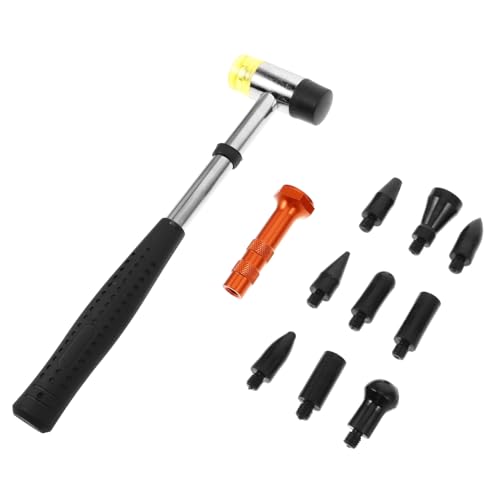 LOORGVEL Dellenreparatur Set mit Robustem Gummihammer und Vielseitigen Reparaturköpfen DIY Ausbeulwerkzeug Set für Karosserie Schnelles und Einfaches Lackschadenfreie Auto Dellen Entfernen LOORGVEL Dellenreparatur Set mit Robustem Gummihammer und Vielseitigen Reparaturköpfen DIY Ausbeulwerkzeug Set für Karosserie Schnelles und Einfaches Lackschadenfreie Auto Dellen Entfernen von LOORGVEL