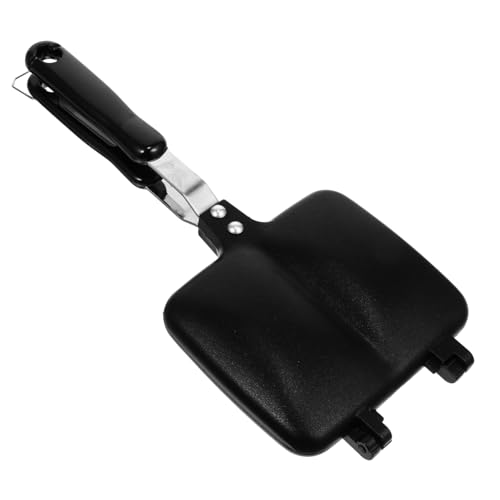 LOORGVEL Doppelseitige Sandwichform aus Aluminiumlegierung mit Antihaftbeschichtung Gleichmäßige Hitzeverteilung Vielseitig für Toast Waffeln Steaks Braten Praktisches Kochgeschirr für LOORGVEL Doppelseitige Sandwichform aus Aluminiumlegierung mit Antihaftbeschichtung Gleichmäßige Hitzeverteilung Vielseitig für Toast Waffeln Steaks Braten Praktisches Kochgeschirr für von LOORGVEL