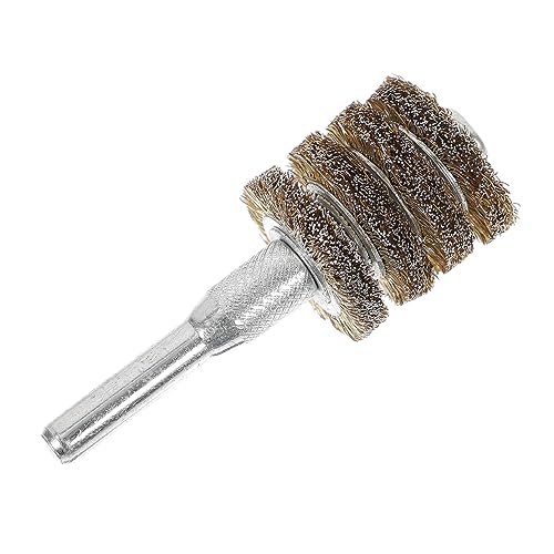 LOORGVEL Drahtbürste Bohrmaschine Lagig Stahldraht Scheuerbürste Rostentfernend für Metall Polieren Schleifen Kompatibel mit Elektrowerkzeugen LOORGVEL Drahtbürste Bohrmaschine Lagig Stahldraht Scheuerbürste Rostentfernend für Metall Polieren Schleifen Kompatibel mit Elektrowerkzeugen von LOORGVEL