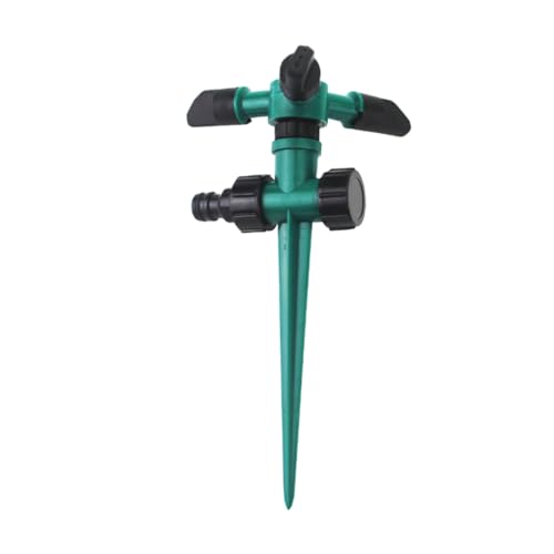 LOORGVEL Drehbarer Gartensprenger Wassersprenger aus Robustem Material Temperatur und Druckbeständig für Rasenbewässerung Gartenpflege und Dachkühlung Vielseitiger Automatischer von LOORGVEL