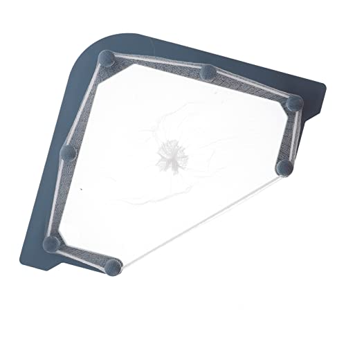 LOORGVEL Eckiger Abfallbeutelhalter für Küchenspüle Dreieckiger Abfluss Organizer mit Netzbeuteln Installieren für Lebensmittelreste und Küchenabfälle Blauer LOORGVEL Eckiger Abfallbeutelhalter für Küchenspüle Dreieckiger Abfluss Organizer mit Netzbeuteln Installieren für Lebensmittelreste und Küchenabfälle Blauer von LOORGVEL
