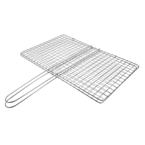 LOORGVEL Edelstahl Bbq Grillkorb mit Festem Klemmmechanismus Vielseitiger Grillkorb für Gemüse Fisch und Fleisch Geeignet für Holzkohlegrills Sicherer Halt für Outdoor Grillen LOORGVEL Edelstahl Bbq Grillkorb mit Festem Klemmmechanismus Vielseitiger Grillkorb für Gemüse Fisch und Fleisch Geeignet für Holzkohlegrills Sicherer Halt für Outdoor Grillen von LOORGVEL