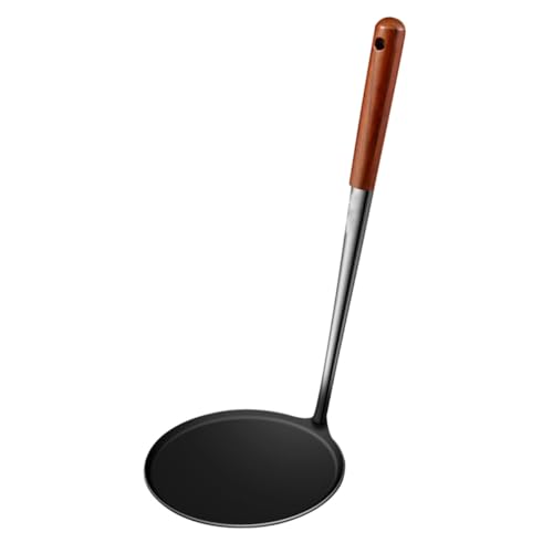 LOORGVEL Edelstahl Bratlöffel mit Griff Antihaft Pfannenlöffel für Frittierte Snacks Leichtes Kochbesteck für Küchen zum Zubereiten von Pfannkuchen und Garnelenkuchen Rostfrei und LOORGVEL Edelstahl Bratlöffel mit Griff Antihaft Pfannenlöffel für Frittierte Snacks Leichtes Kochbesteck für Küchen zum Zubereiten von Pfannkuchen und Garnelenkuchen Rostfrei und von LOORGVEL