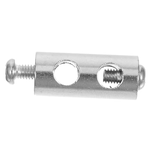 LOORGVEL Edelstahl Drahtseil Klemme mit Doppelöffnung Rostbeständiger Stahlseilspanner für Seilbefestigung Korrosionsbeständig Präzise Gewinde Geeignet für Zäune und Wände Wetterfest LOORGVEL Edelstahl Drahtseil Klemme mit Doppelöffnung Rostbeständiger Stahlseilspanner für Seilbefestigung Korrosionsbeständig Präzise Gewinde Geeignet für Zäune und Wände Wetterfest von LOORGVEL