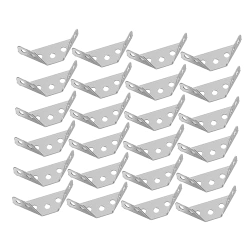 LOORGVEL Edelstahl Dreieck-winkelverbinder Schrauben Multifunktionale Dreiseitige Winkelhalter für Möbel Stabile Eckverbindungen für Holzregale Schränke Tische Stühle LOORGVEL Edelstahl Dreieck-winkelverbinder Schrauben Multifunktionale Dreiseitige Winkelhalter für Möbel Stabile Eckverbindungen für Holzregale Schränke Tische Stühle von LOORGVEL