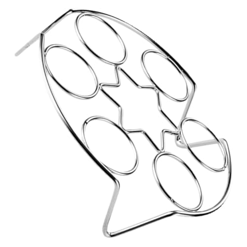 LOORGVEL Edelstahl Eier Dampfgarer Gestell mit Multi Design Langlebiges und Leichtes Steamer Rack für Schonendes Kochen Platzsparend und Einfach zu Reinigen für Küche und Eierbereitung von LOORGVEL